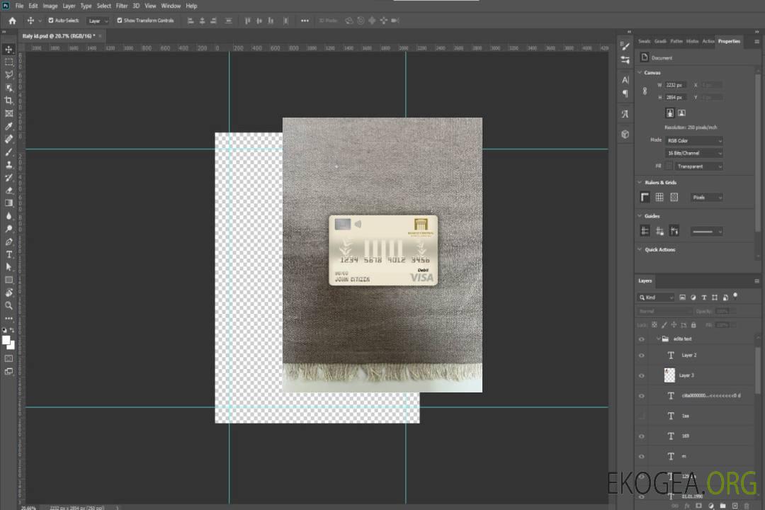 République dominicaine Banque centrale visa carte de débit photolook , template République dominicaine Banque centrale visa carte de débit photolook , template